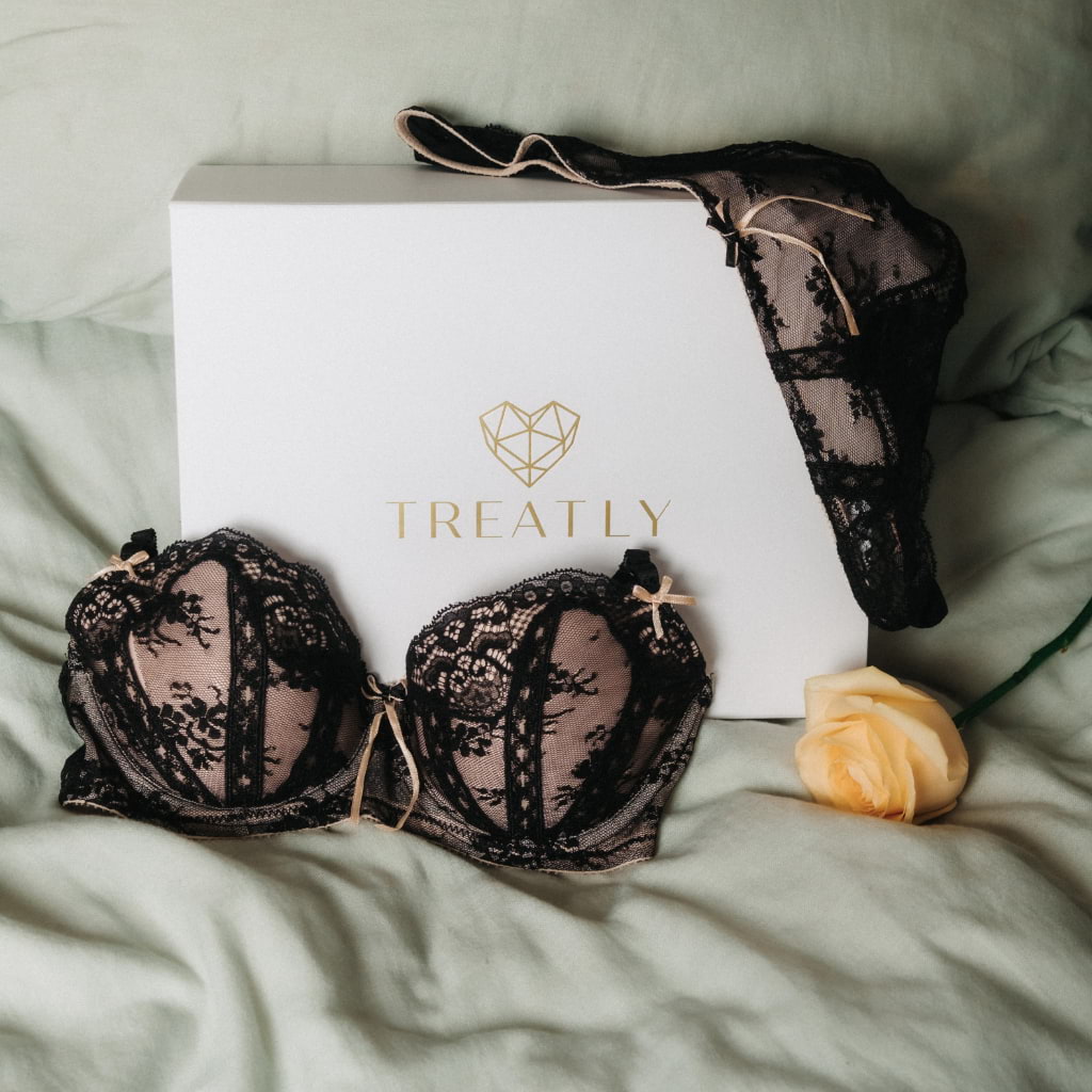 Monthly Luxury Lingerie Subscription Box- 6 months with free gifts